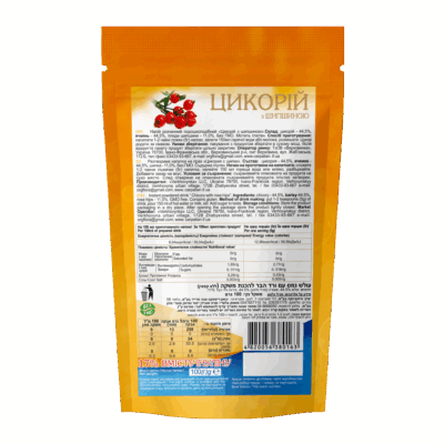 "Цикорій з шипшиною" напій розчинний 100 г (дой-пак) - Зображення 2